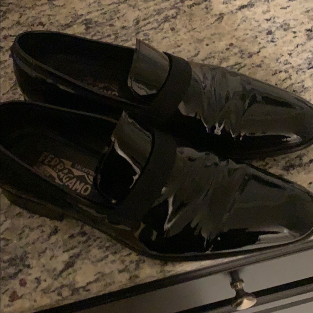 Salvatore Ferragamo Tuxedo Shoe 9.5